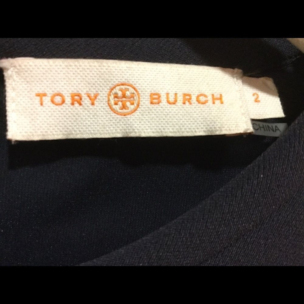 TORY BURCH ERIN SLVLS CREPE DRESS - Picture 5 of 8